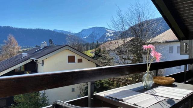Bergwiese Mit Oberstaufen Plus Karte Eksteriør billede